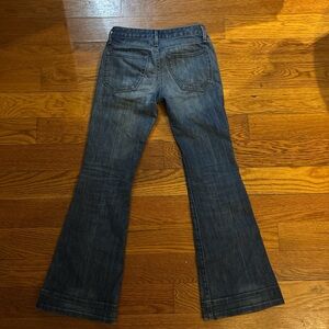 Women's Blue Flared Jeans